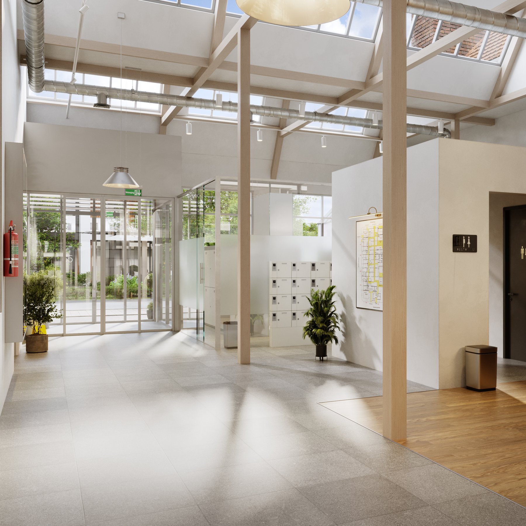 Pichler-Park, Lobby