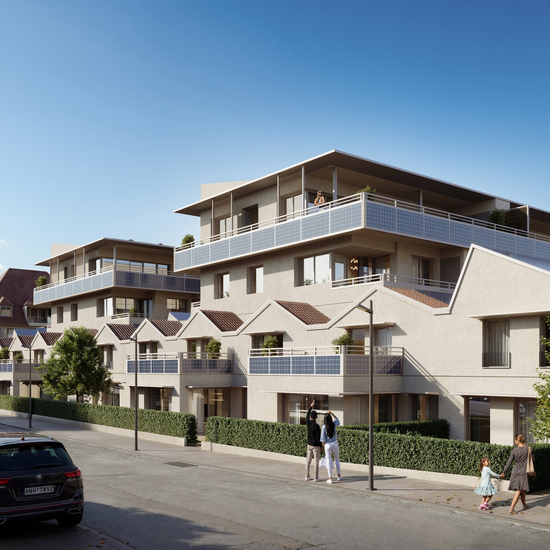 Pichler-Park, Haus D und E
